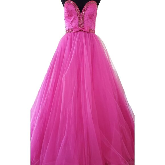 Luxury Designer Couture Evening Wedding Cocktail Runway Party Prom Gown Dress NW - Picture 1 of 16